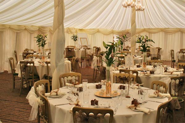Halls mansions and marquees tcs have provided catering for most venues for